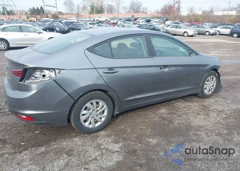 2019 Hyundai Elantra Se from USA, damaged, VIN 5NPD74LF7KH419070
